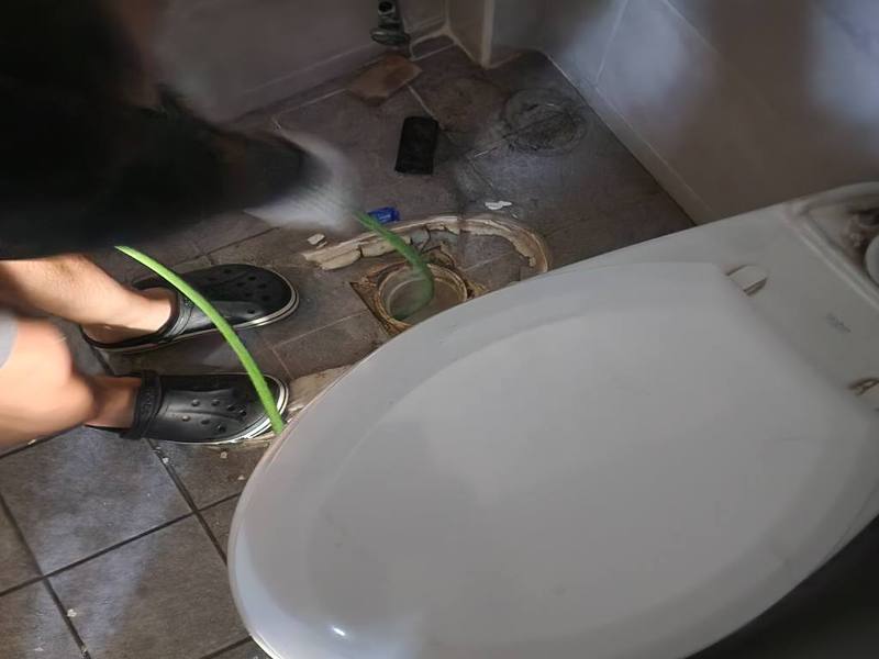 과천 변기막힘 작업사례 6