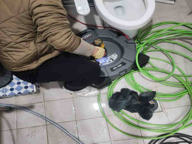 과천 변기막힘 작업사례 5