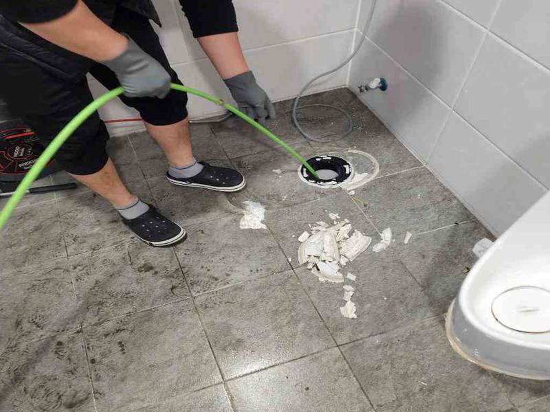 과천 변기역류 작업사례 8